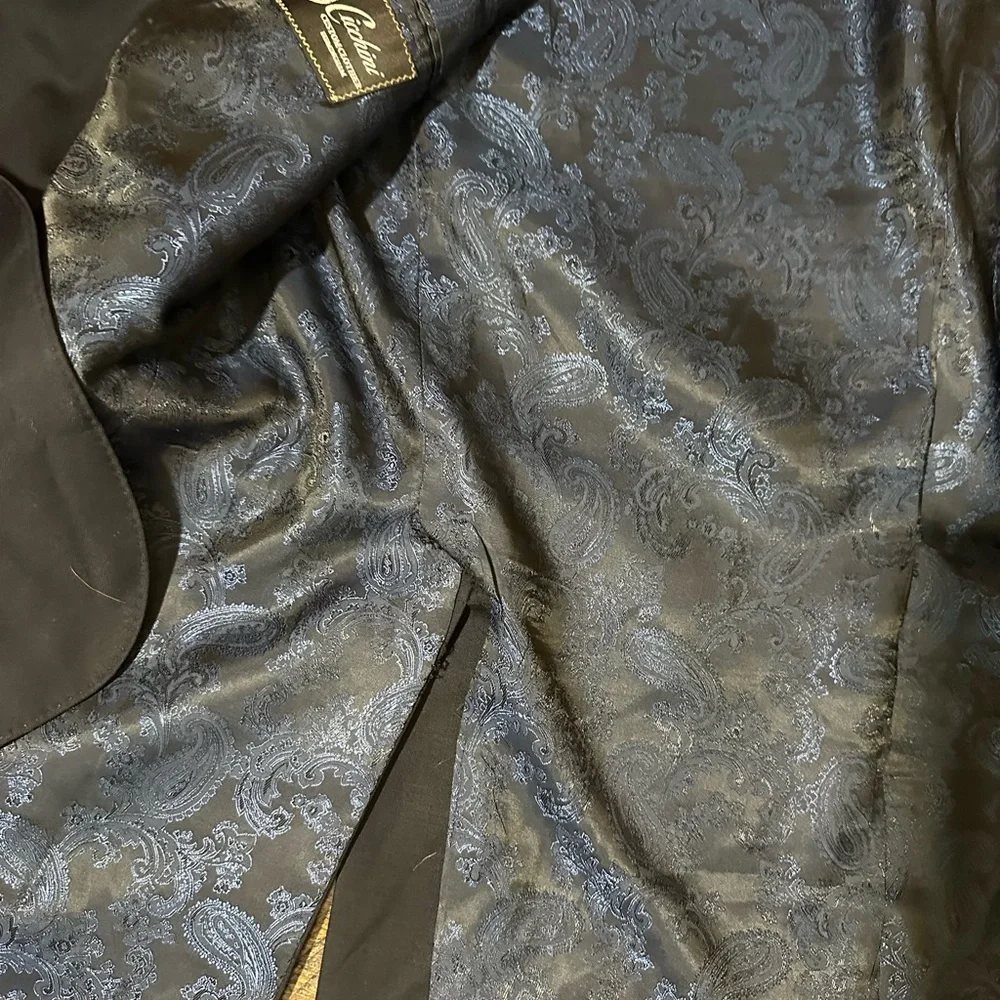 Cicchini Clothiers Blazer 48R Italian Wool Navy Bespoke Birmingham MI